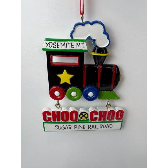 Yosemite Mt. Choo Choo Sugar Pine Railroad Train JKC Ornament Santas Pen JKC - Picture 2 of 7